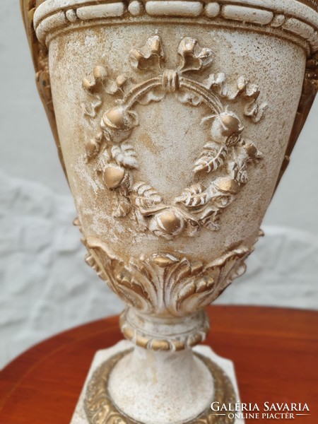 A pair of Jean Carli France centenary urn vases