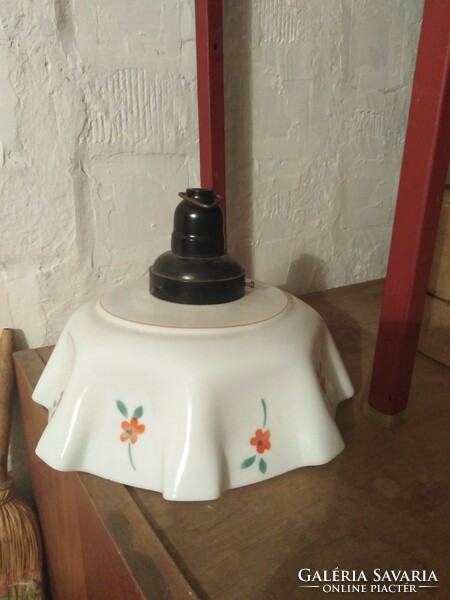 Old kitchen lamp shade