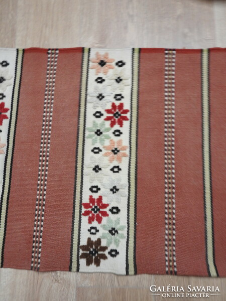 Antique kelim carpet - woven