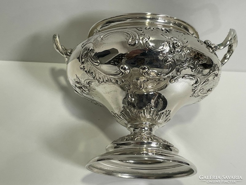 Art Nouveau silver coffee set