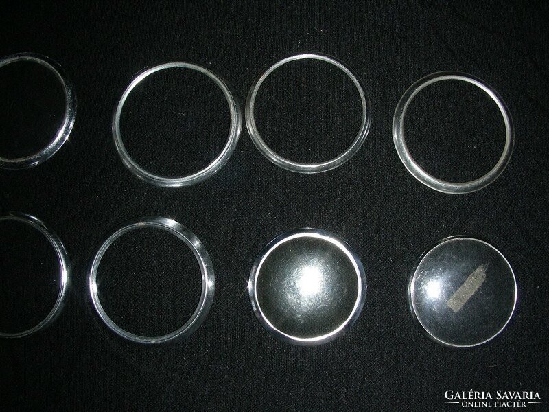 Pocket glass ring 10 pcs