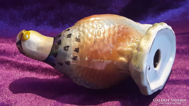 Régi porcelán császármadár (L2989)