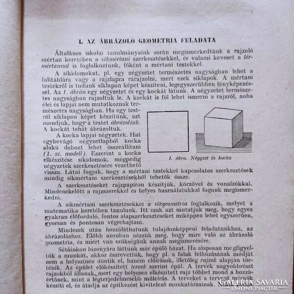 Descriptive geometry for industrial technicians