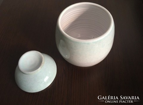 Ceramic holder pale blue