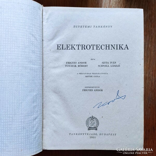 Elektrotechnika - egyetemi tankönyv