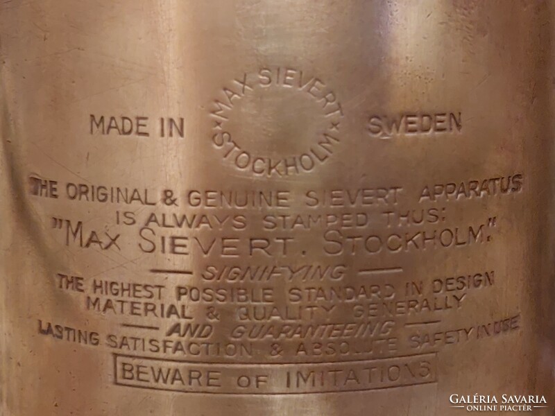 Petrol lamp. (Max sievert stockholm) original type 223!