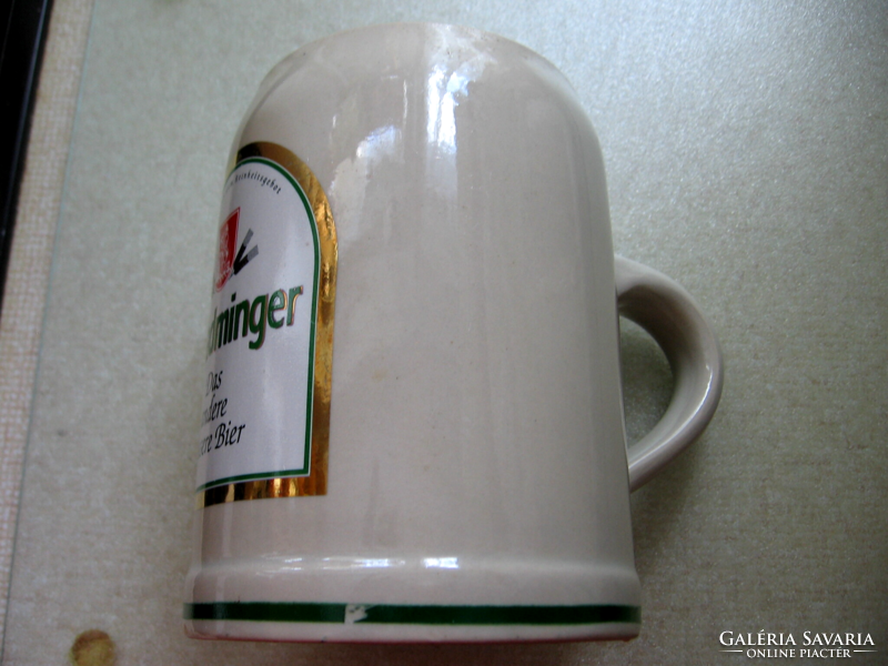Schladminger das andere bessere bier drab ceramic mug
