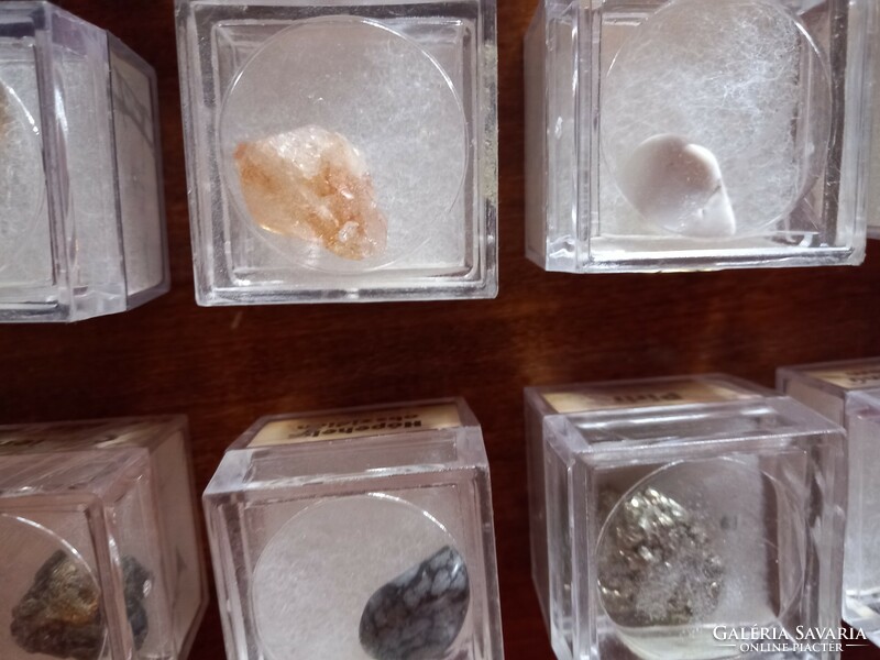 A collection of 31 gemstones and minerals is negotiable