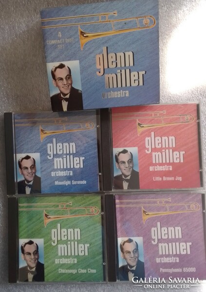 Gyári műsoros CD lemez sorozat, The Glenn Miller Orchestra, amerikai swing jazz, best of válogatás