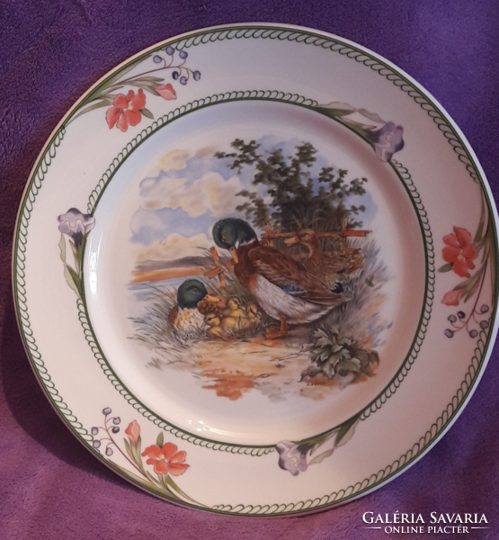 Tókés duck porcelain plate, large bowl (l2979)