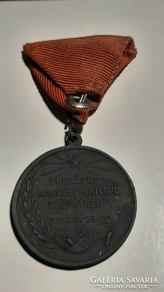 Országos Magyarsportlövő Szövetség érme , kitüntetés 1950