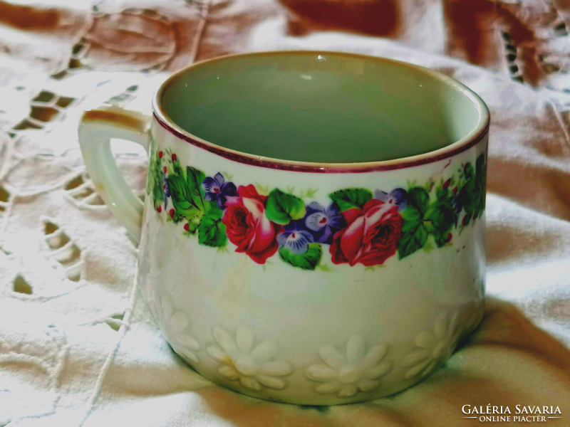 Old violet, rose tea cup