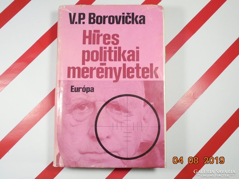 V.P. Borovicka: famous for political assassinations