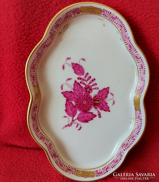 Herend purple appony pattern ashtray for sale