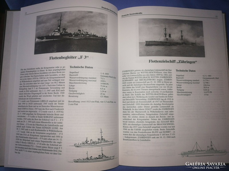 Warships book in German