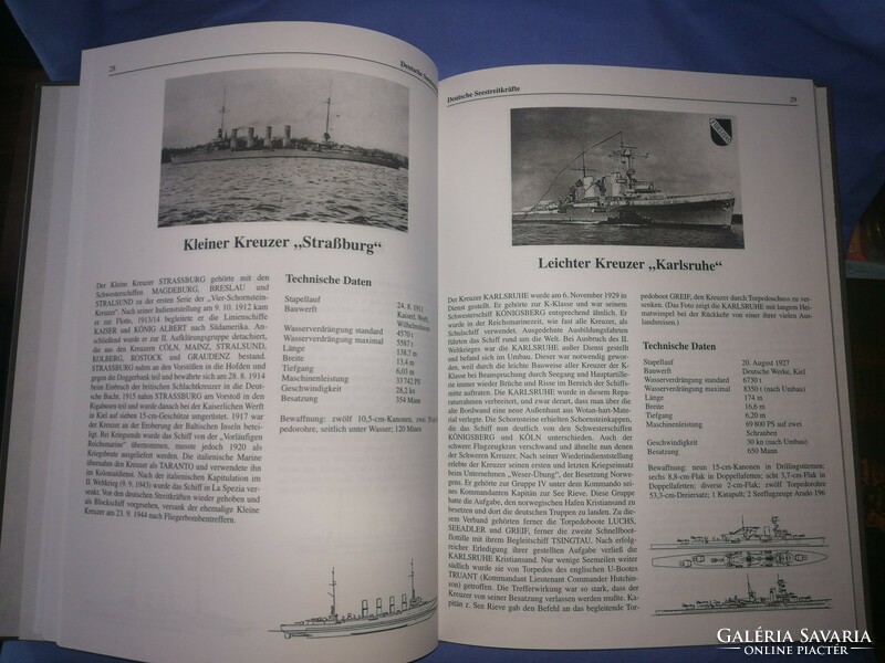 Warships book in German