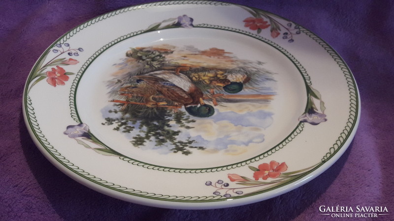Tókés duck porcelain plate, large bowl (l2979)
