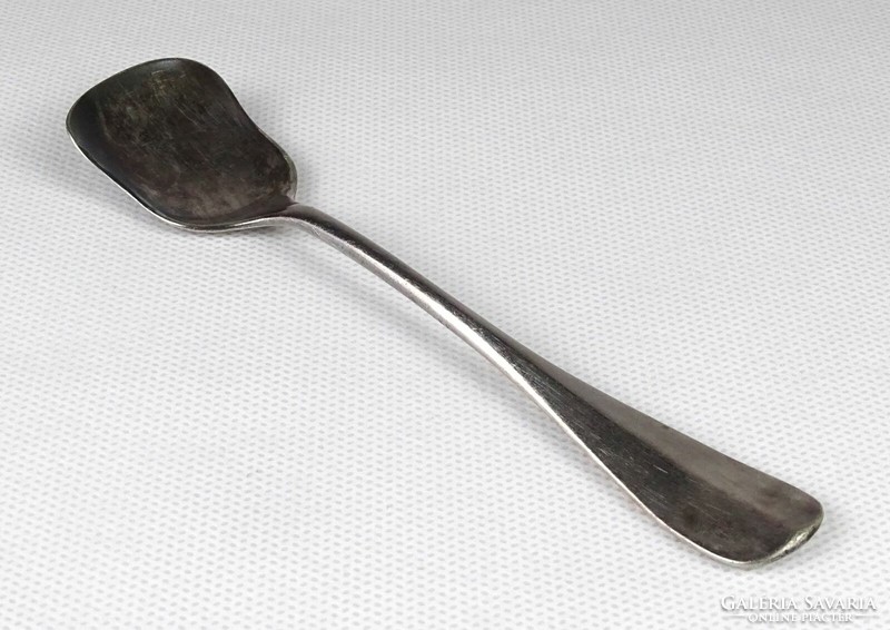 1K486 old Parisian department store silver-plated ice cream spoon