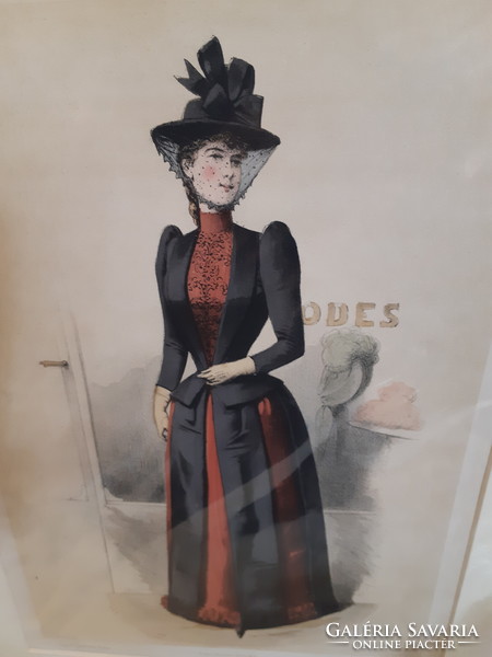 24 French fashion pictures guido gonin(1833-1909) paris abel goubaud editeur