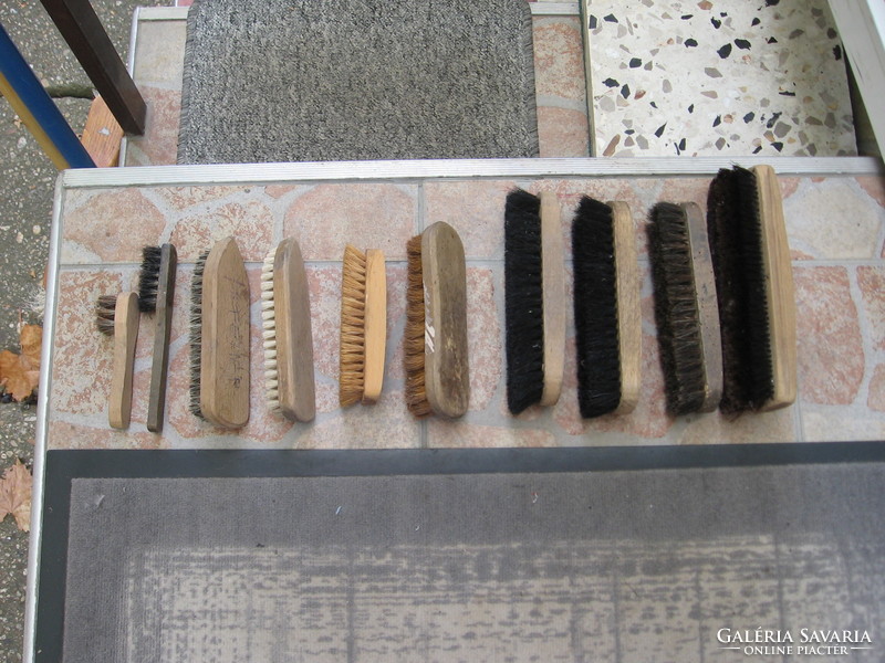 Old wooden brush pack of 10 pcs