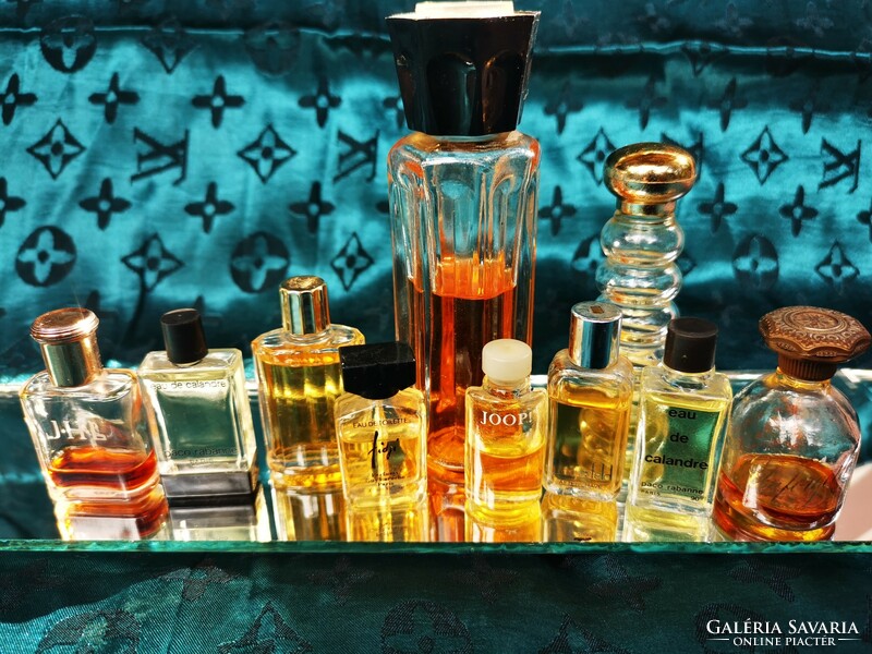 10 luxury perfumes, max factor, paco rabanne, Fiji vintage perfume bottle retro, as a gift!