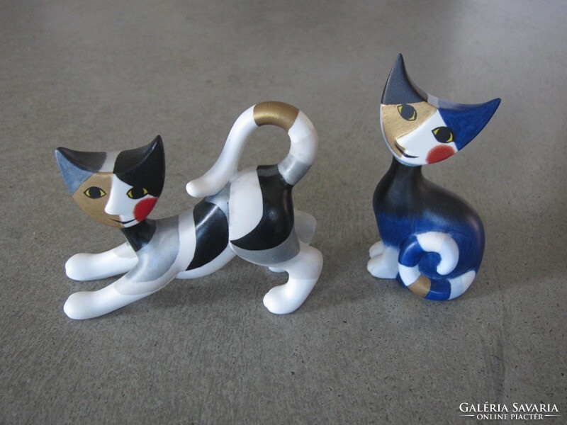 Goebel rosina wachtmeister - katzen haus + 12 cats in one goebel - in one at a good price