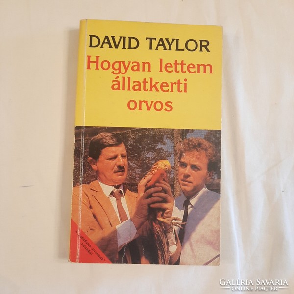 David taylor: how did I become a zoo doctor? Thought 1990