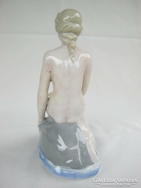 Retro ... női akt Lippelsdorfi porcelán figura