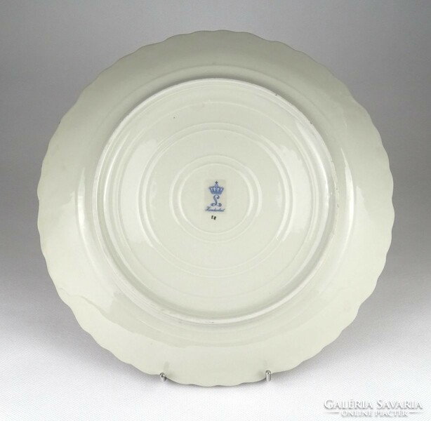 1K494 Oscar Schlegelmilch porcelán kínáló tál 29.5 cm
