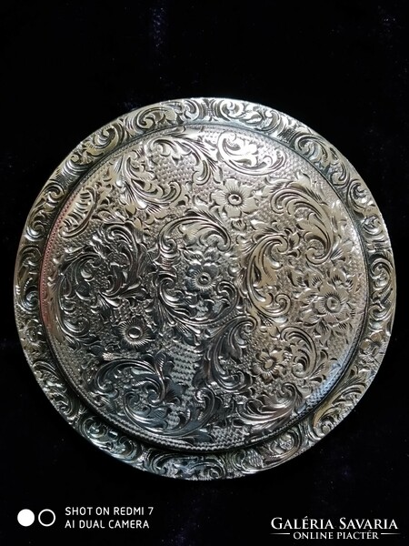 Ezüst (900) ausztriai (Bécs) női púderes szelence