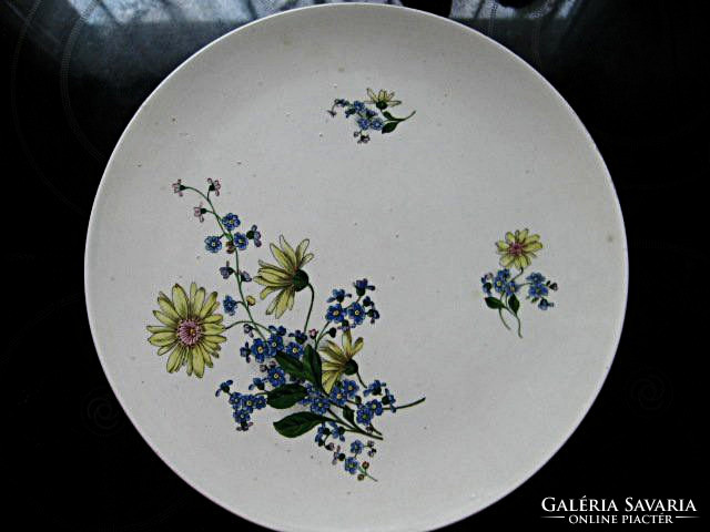 Large, unforgettable, beautiful, hand-painted wall bowl with daisies