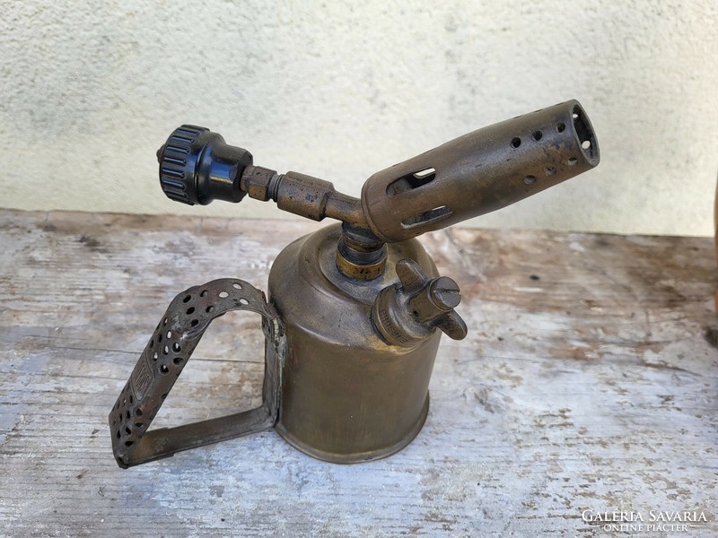 Phoebus copper gasoline lamp, soldering lamp