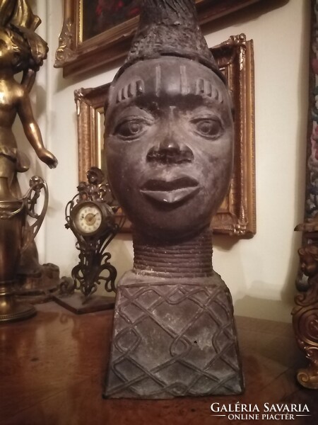 Afrikai Bronz szobor Benin