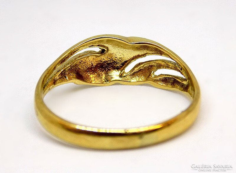 Kő nélküli arany gyűrű (ZAL-Au109992)