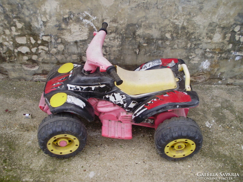 Retro PEG PEREGO elektromos gyermek motor, jármű - fellelt állapot