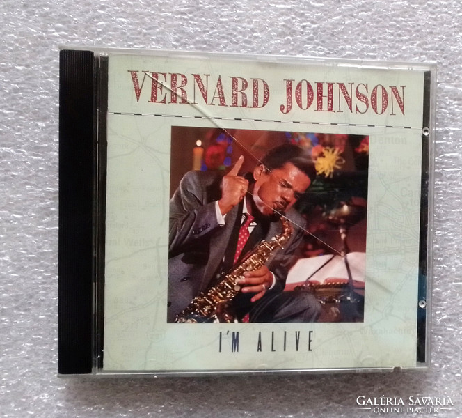 American saxophonist Vernard Johnson, i'm alive cd jazz blues gospel pop