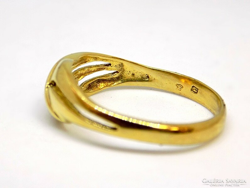 Gold ring without stone (zal-au109992)
