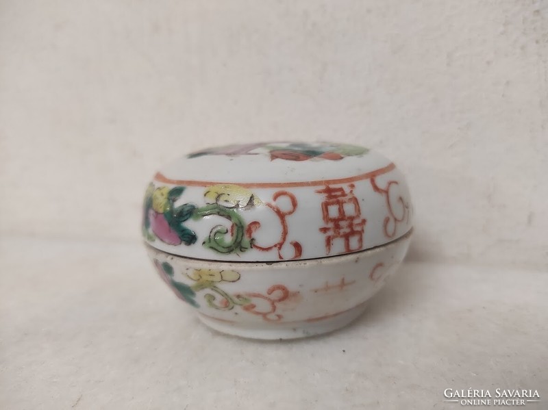 Antik kínai porcelán festett bonbonier 565 5897
