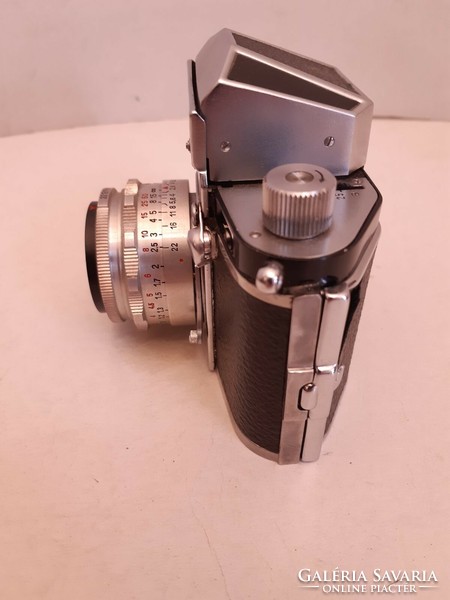 Exa ihagee dresden germany camera carl zeiss jena tessar 2.8/50 1950s
