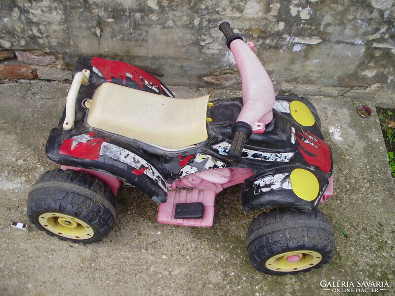 Retro PEG PEREGO elektromos gyermek motor, jármű - fellelt állapot