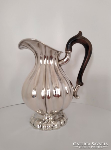 Silver wine jug