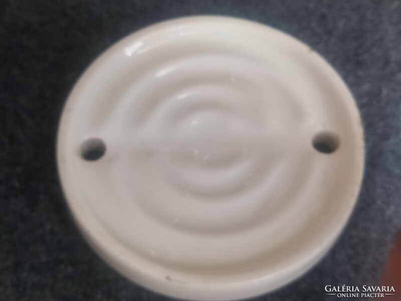 Ujlaki Lloyd Ceramic Factory ceramic disc: ceiling rose - Hungarian standard design