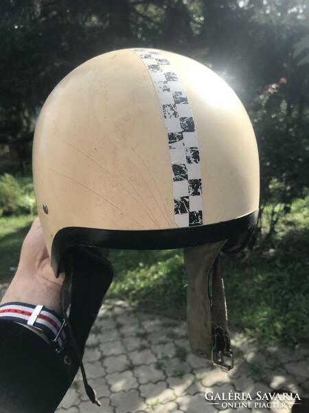 Vintage motorcycle racing helmet for sale