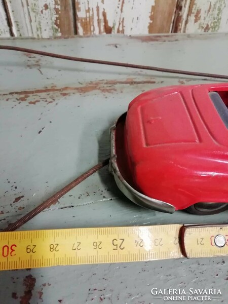 Mechanical remote control car, plate car, West German slightly incomplete for sale