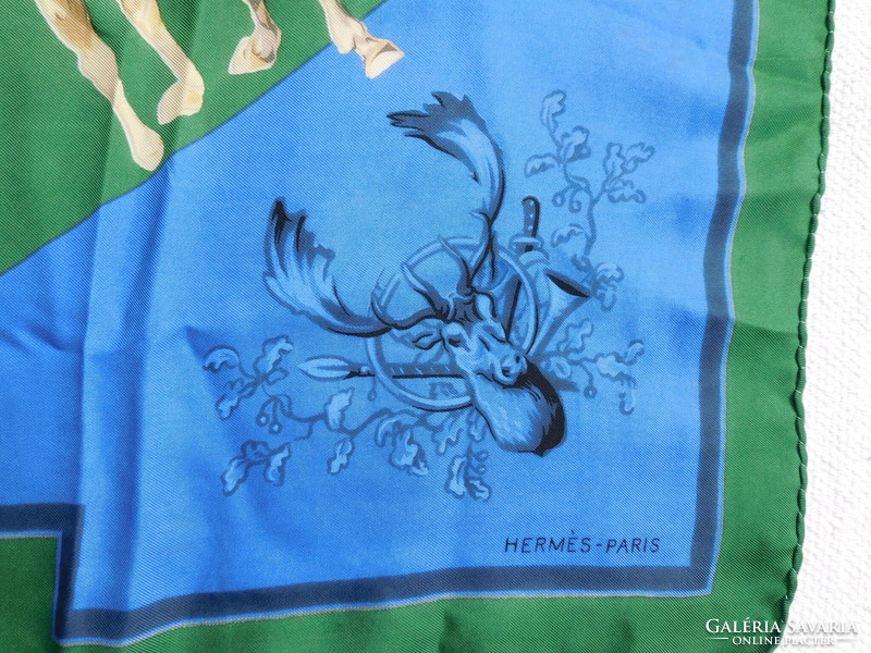 Hermes vintage selyemkendő Grande Vénérie Royale -  60-as évek