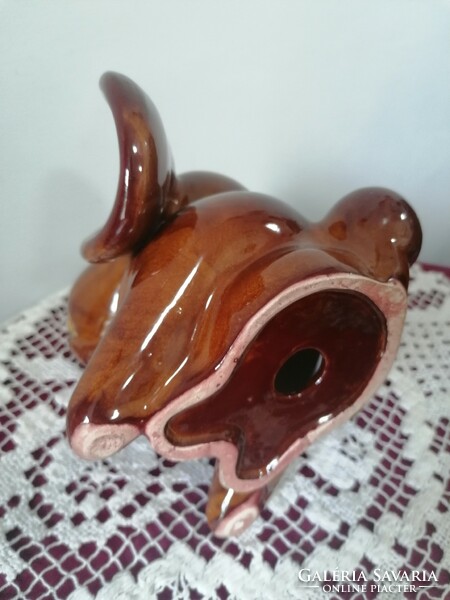 Retro ceramic fairy tale dog