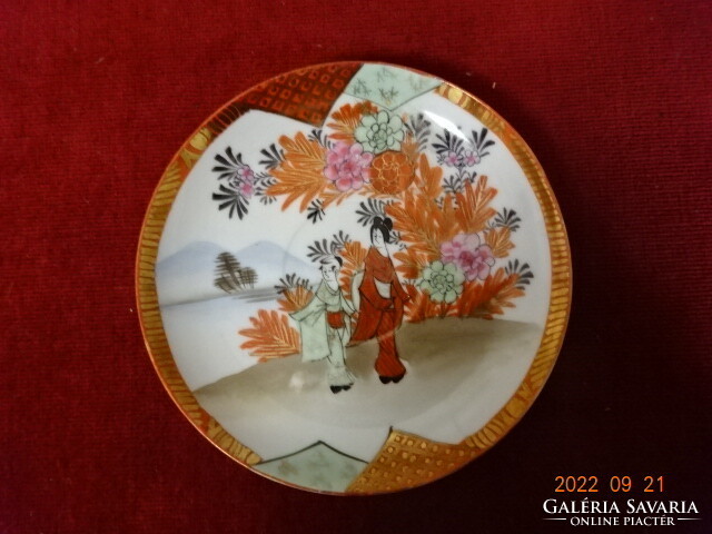 Japán porcelán teáscsésze alátét, átmérője 14 cm. Vanneki! Jókai.