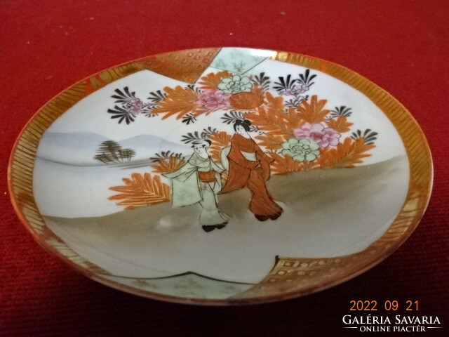 Japán porcelán teáscsésze alátét, átmérője 14 cm. Vanneki! Jókai.