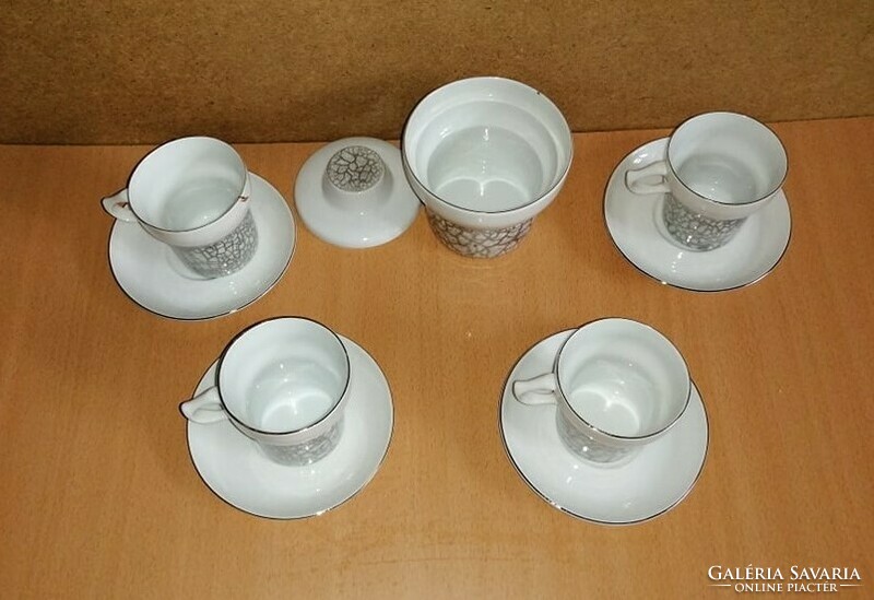 Alba iulia porcelain coffee set for 4 people (z-4)