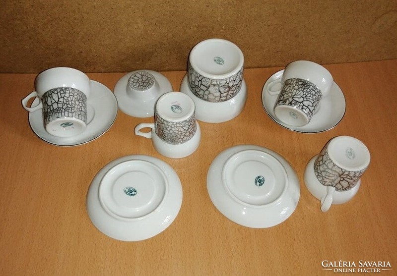 Alba iulia porcelain coffee set for 4 people (z-4)